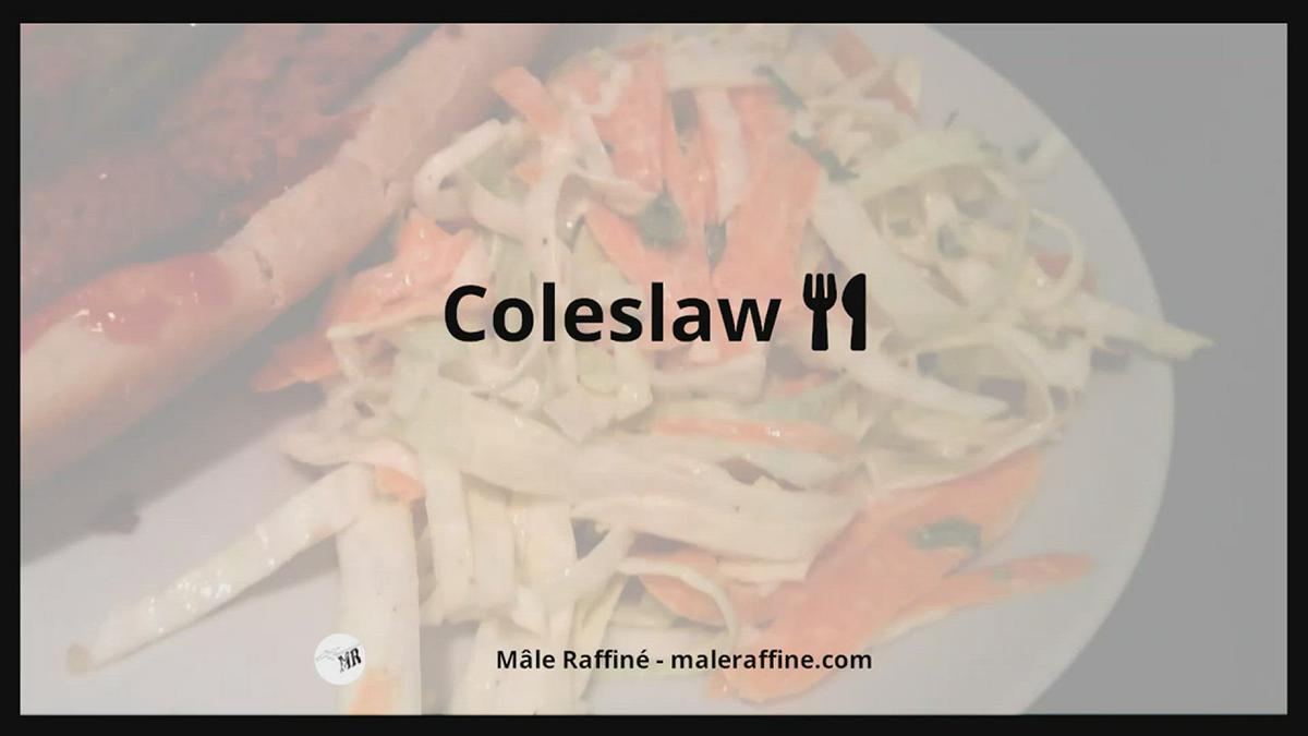 'Video thumbnail for What to eat with Coleslaw? Cabbage carrot salad recipe, easy and vegan'