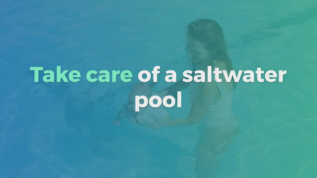 'Video thumbnail for How to take care of a saltwater pool'