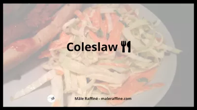 Što jesti s Coleslawom? Recept za salatu od kupusa od mrkve, jednostavan i veganski