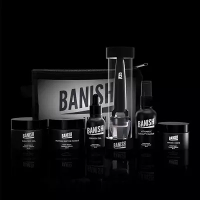 BANISH, טיפוח העור הטוב ביותר לצלקות אקנה רגילות : ערכת Starer BANISH
