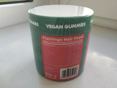 Pinakamahusay na vegan supplement para sa paglago ng buhok : Mga bahagi ng vegan hair gummy.