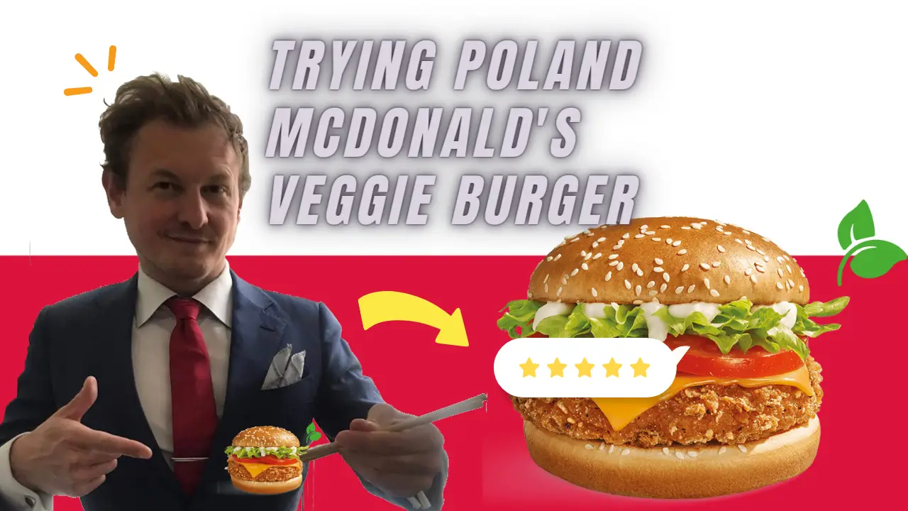 O hambúrguer vegetariano do McDonald's: um gosto da revolução verde da Polônia